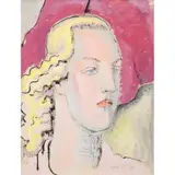 Frank Dobson, Veronica, 1939, ink and gouache on paper