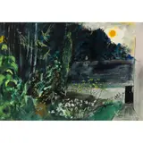 John Piper, The Garden at Alltsadog, Dyfed, Wales, 1983