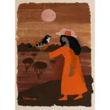 Mary Fedden, Girl and Bird, 1983