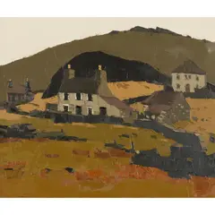 Sir Kyffin Williams, Rhosgadfan, oil on canvas