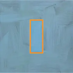 Cadmium Orange and Tangerine Volts No. 1, 2013 by Luke Frost, acrylic on aluminium, sold Apr 2023