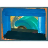 Howard Hodgkin, Gossip, 1995, screenprint, and aside from the final edition of 108