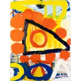 Iain Robertson, Moondog, 2008, oil on canvas