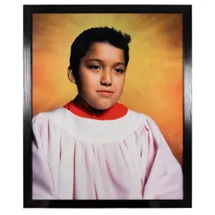 Andres Serrano, America (Charlie Urichima, The Sacred Heart of Jesus School), 2002, title and numbered in pencil 1/3 (to reverse), cibachrome and silicone