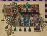 Alan Davie, MAGIC CASKET, 1996