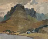 Denis Peploe, LOCH KISHORN, oil on canvas