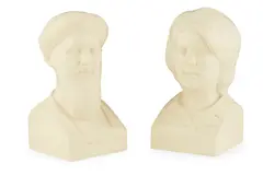 Kenny Hunter, WHAT IS HISTORY? (OSAMA BIN LADEN & MONICA LEWINSKY), 1998, cast resin
