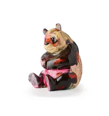 Julien Marinetti, PANDA, bronze with acrylic and lacquer