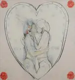 Antony Micallef, SUCK LOVE, mixed media on canvas