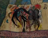 Alan Davie, OPUS O. 1796: MIMI SPIRIT (SECOND VERSION), 2005, oil on canvas