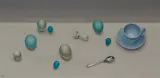 Alison Dunlop, A FEW MORE GOOD EGGS, oil on canvas