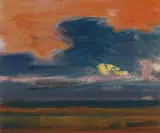 John Houston, BEACH EVENING, 1966-67