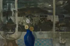 Ian Fleming, WINDOW ON THE SEA, 1984, oil on canvas