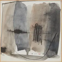 Lao Lianben, UNTITLED, 1978, ink and wash
