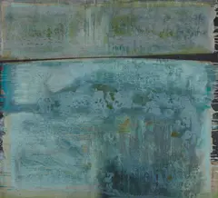 Eoghann Maccoll, NORTHERN SKIES - INNIS TILE, 2006, oil and mixed media on canvas