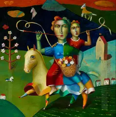 Neil MacPherson, THE SONG OF SPRING, oil on canvas
