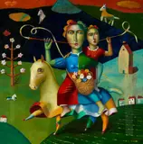 Neil MacPherson, THE SONG OF SPRING, oil on canvas