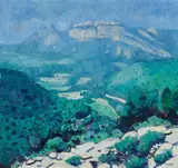 John Everard Kingsley, DENTELLES DE MONTMIRAIL, oil on canvas
