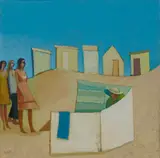 Willie Rodger, GOOD MORNING, MISS TRAVERS, 1993, oil on canvas