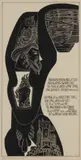 Alasdair Gray, INSIDE THE BOX OF BONE..., Screenprint, 8/50