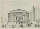 L. S. Lowry, THE MANCHESTER REFERENCE LIBRARY, Off-set lithograph, ed. 850