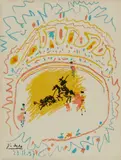 LA PETITE CORRIDA by Pablo Picasso, 1957, Lithograph, sold Aug 2022