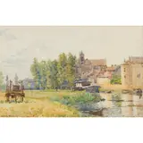 Robert Weir Allan, RIVERBOATS IN SUMMER