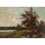 Joseph Milne, LATE AFTERNOON, SUMMER, oil on canvas