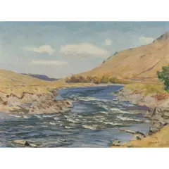 Duncan MacGregor Whyte, THE MEANDER, oil on canvas
