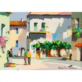 Cecil R. D'Oyly-John, STREET SCENE, MEDITERRANEAN