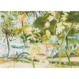 James Harrigan, STREET MARKET, GRAND BAY, MAURITIUS, watercolour