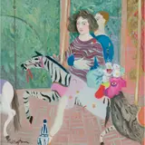 Brenda Lenaghan, MERRY-GO-ROUND, oil on panel