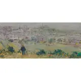Henry Kondracki, LITTLE EDDIE UP ARTHUR'S SEAT, oil on canvas laid on board