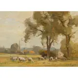 William Miller Frazer, GRAZING HERD IN SUMMER