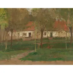 Robert Macaulay Stevenson, THE COTTAGE, oil on canvas