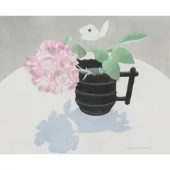 Barbara Balmer, SUNNY STILL LIFE, mixed media on paper