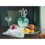 Alastair W. Thomson, STILL LIFE WITH CRYSTAL DECANTER, oil on canvas
