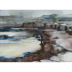 Oscar Goodall, ROCK POOL, Watercolour