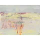 David Cook, WINTER SUN II, oil on board