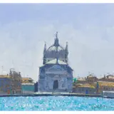 Charles Simpson, A TRIO OF VENETIAN SCENES, oil on board