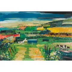 Hamish Macdonald, THE CHANGING SEASONS, mixed media on paper