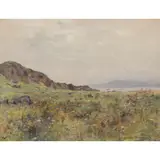 John Henderson, ON THE FIRTH OF CLYDE, oil on canvas