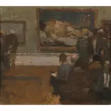 Bernard Dunstan, The Courbet Exhibition, 1978