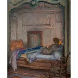 Ethel Sands, The Boudoir, oil on canvas