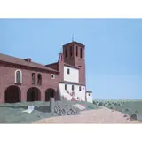 Tristram Hillier, Deserted Monastery in Castile, 1978, oil on canvas