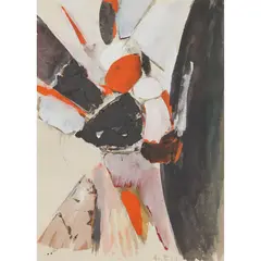 Adrian Heath, Untitled, 1959, mixed media collage