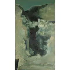 Anthony Whishaw, Spanish Gorge, 1964, oil on board