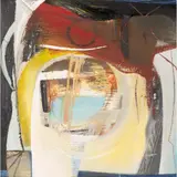 Matthew Lanyon, Composition, 2004, oil on board