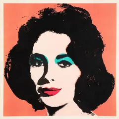 Andy Warhol, Liz, 1964 (F. & S. II. 7), offset lithograph printed in colours
