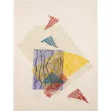Sam Gilliam, Buoy Landscape I, III and IV, 1982, etching, aquatint, drypoint and roulette on handmade wove paper